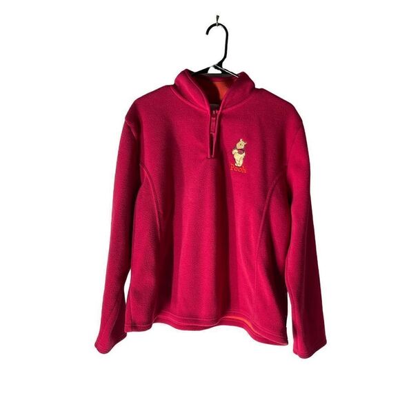 Disney Store Exclusive Winnie The Pooh Fleece Jacket Women’s Size Large - Picture 1 of 7